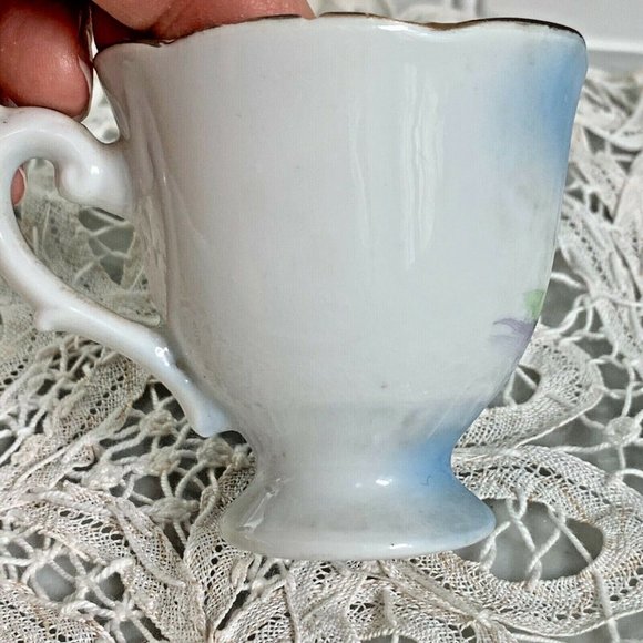 Flamingo Mini Tea Cup Saucer Vintage Florida Souvenir - Picture 5 of 10